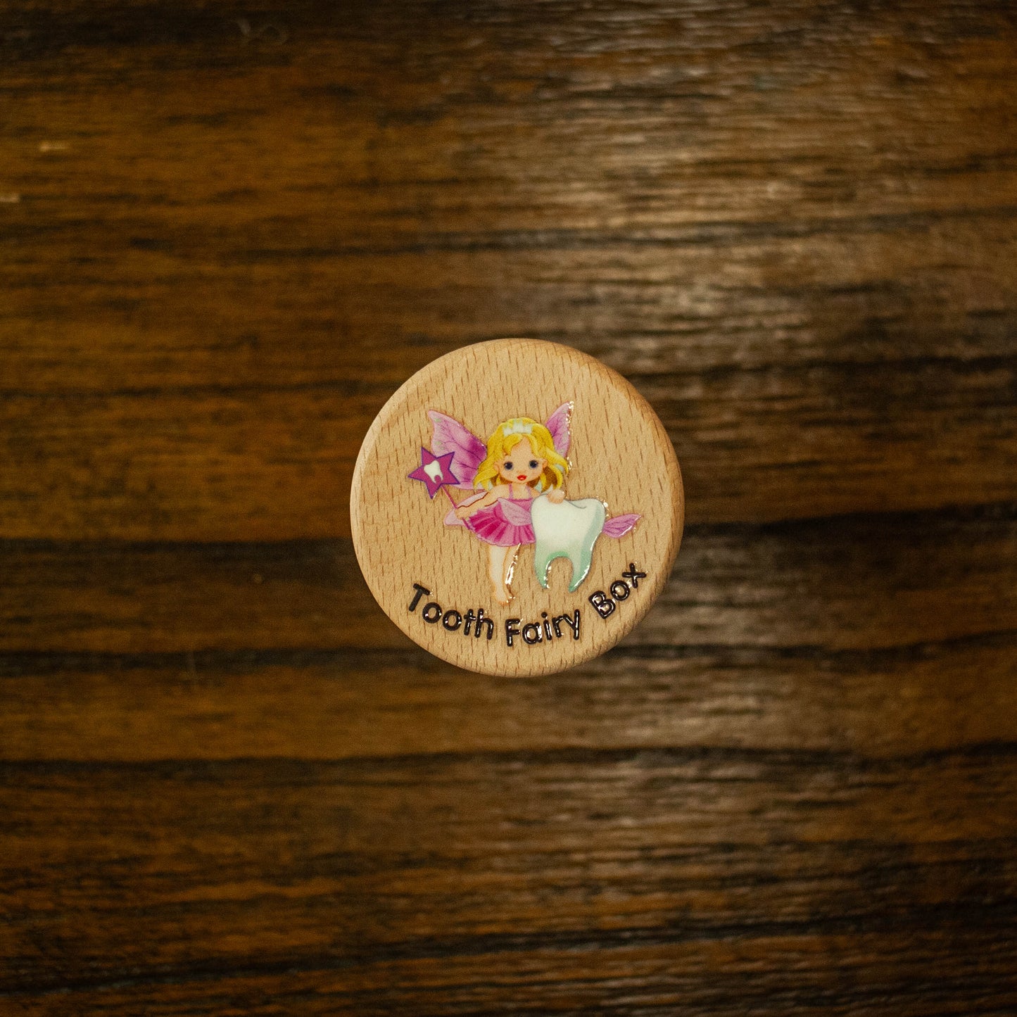 Woodland Wishes: Small Wooden Tooth Fairy Box