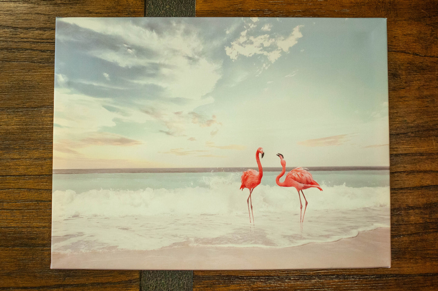 Ocean Dreams: Vibrant Coastal Canvas Art (12" x 15.75")
