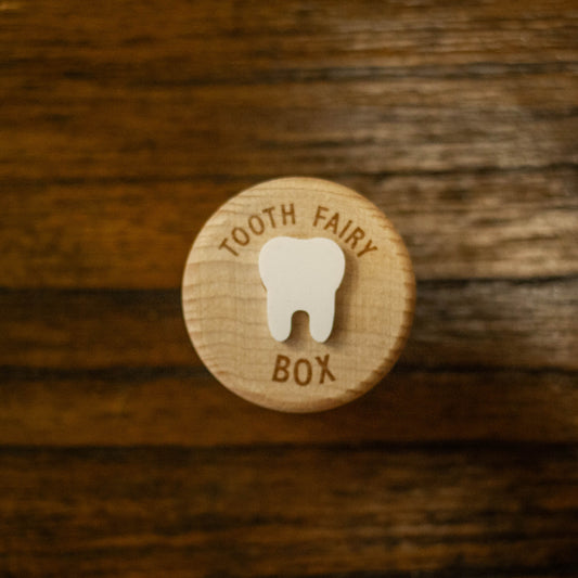Woodland Wishes: Small Wooden Tooth Fairy Box