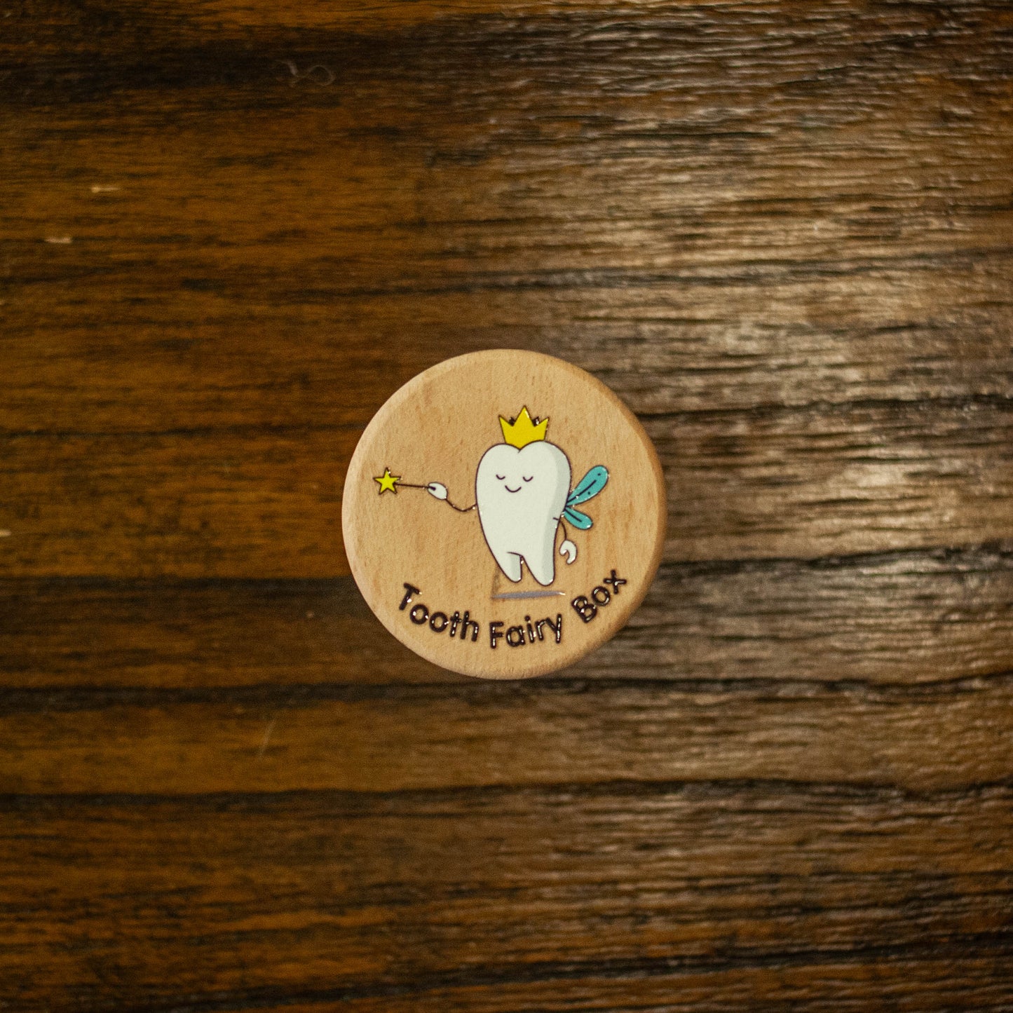 Woodland Wishes: Small Wooden Tooth Fairy Box