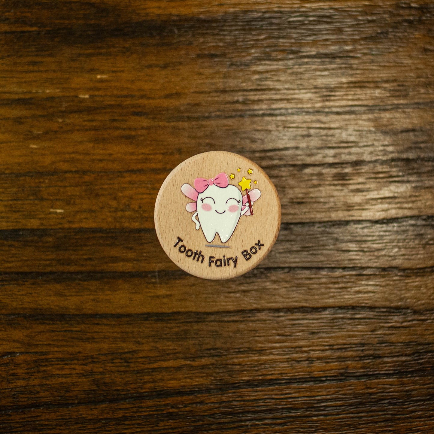 Woodland Wishes: Small Wooden Tooth Fairy Box