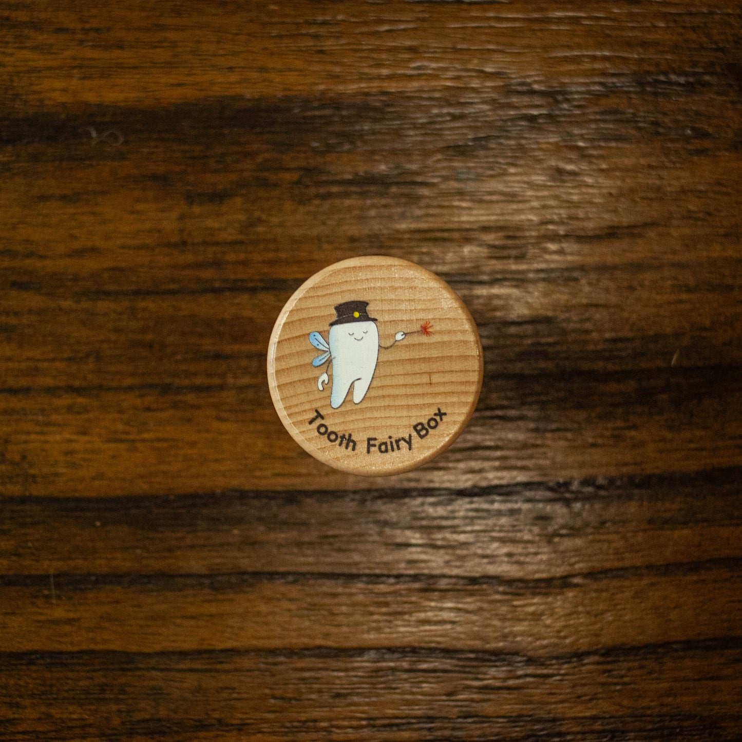 Woodland Wishes: Small Wooden Tooth Fairy Box